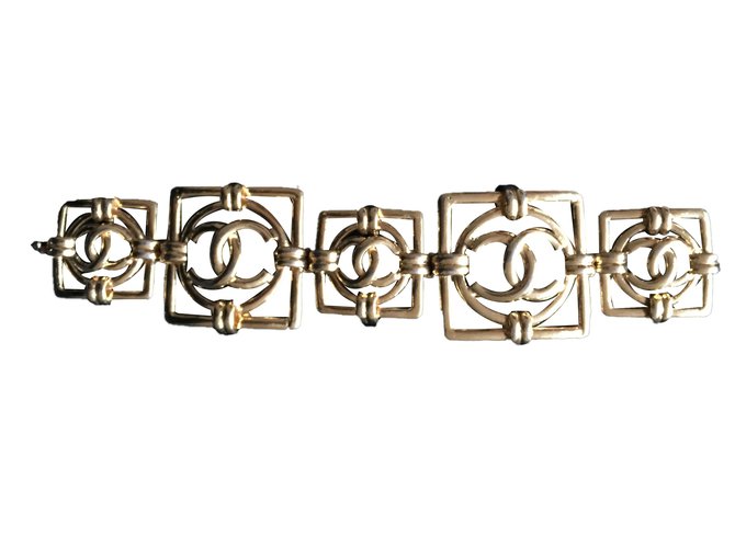 Chanel Bracelets Métal Doré  ref.83940