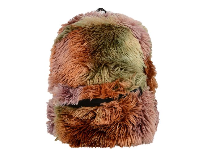 Maison Martin Margiela faux fur backpack Multiple colors  ref.83973