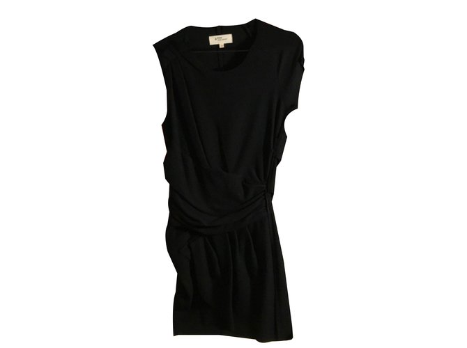 Isabel Marant Etoile Dresses Black Wool  ref.84036