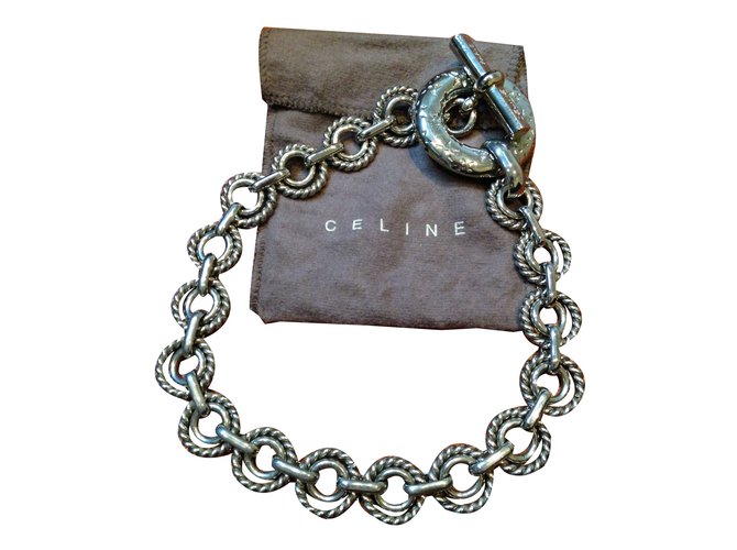 Céline Necklaces Silvery Metal  ref.84062