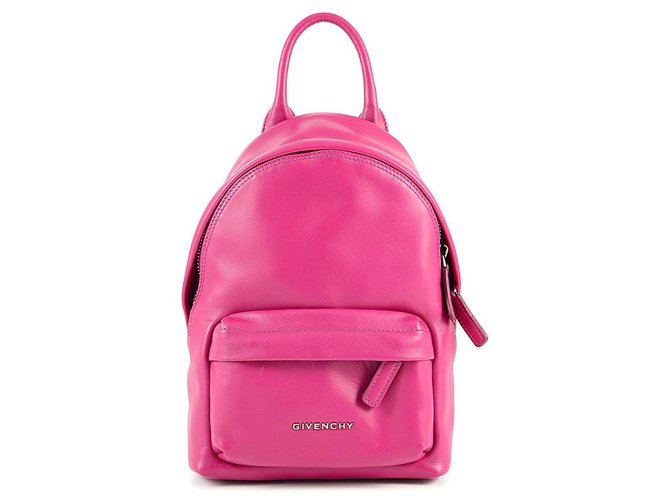 Givenchy Backpack Fuschia Leather  ref.84104