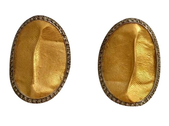 Autre Marque Earrings Golden Yellow gold  ref.84150