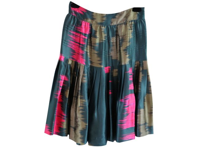 Dries Van Noten Skirts Multiple colors Silk  ref.84177