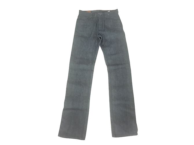 Hermès Jeans da uomo Blu scuro Cotone