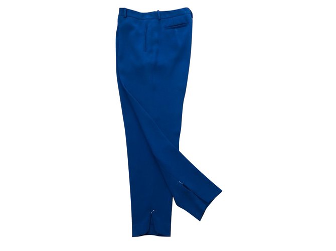 Céline Pantalones Azul  ref.84375