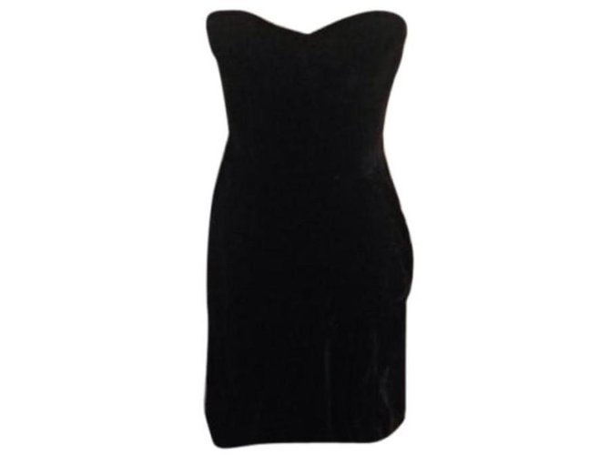 Marc by Marc Jacobs Dresses Black Velvet  ref.84402