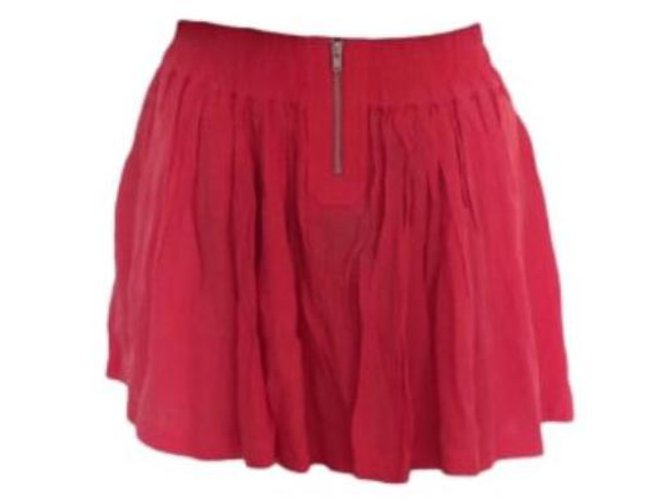 Iro Skirts Coral Fuschia Cotton  ref.84406