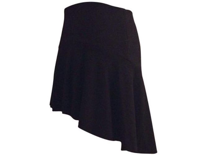Falda asimétrica Vanessa Bruno de lana negra Negro