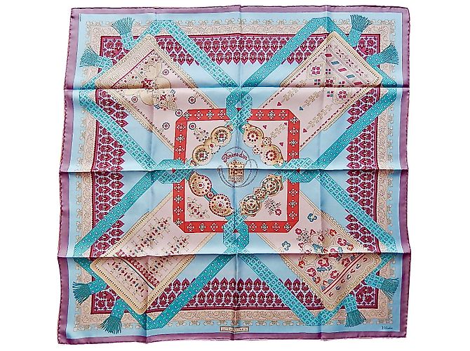 Hermès BRINS D'OR Multicolore Seta