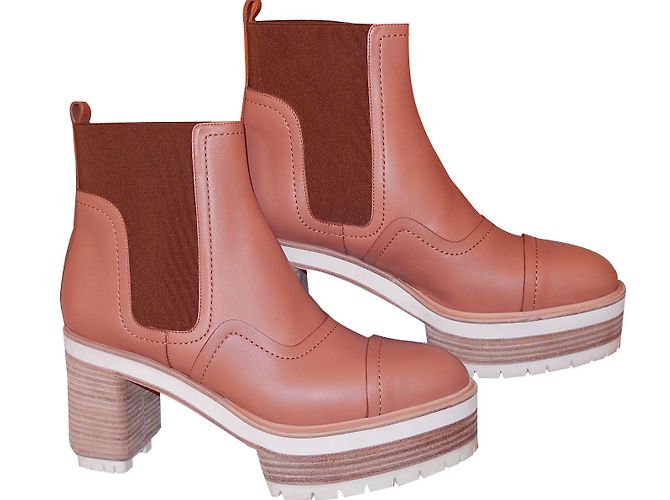 Hermès Stiefeletten Beige