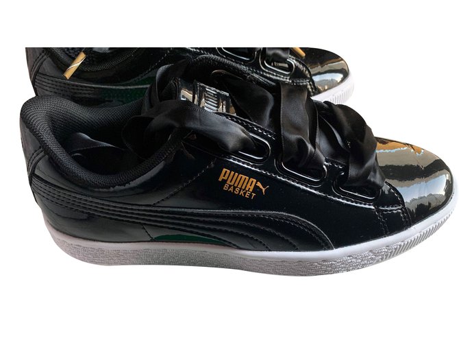 Puma heart vernis 2024 noir