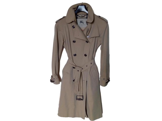 Burberry Trenchs Coton Beige  ref.84534