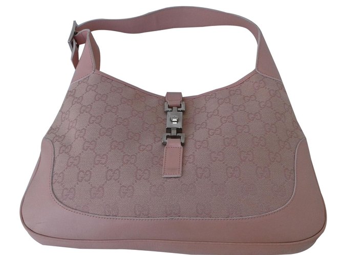 Gucci Hand bags Pink Cloth  ref.84630
