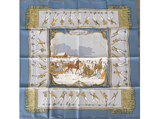 Hermès Plaisirs du froid Azul