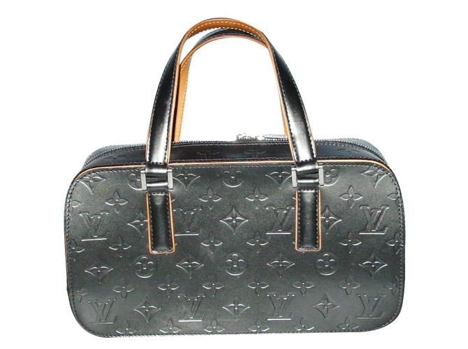 Louis Vuitton monogram metallic leather bag super steel! Grey ref.84939 -  Joli Closet