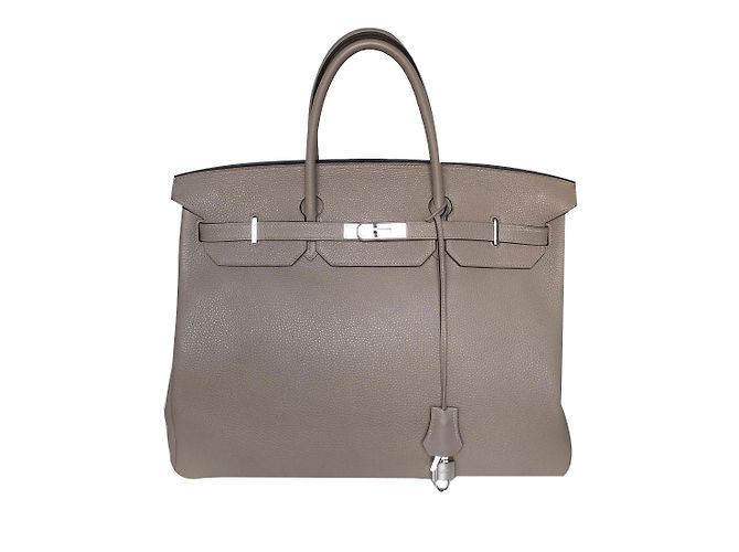 Birkin Hermès Bolsa Cinza