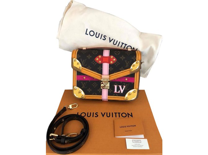Metis Louis Vuitton Pochette Métis trunks M43628 Multicolore  ref.84993