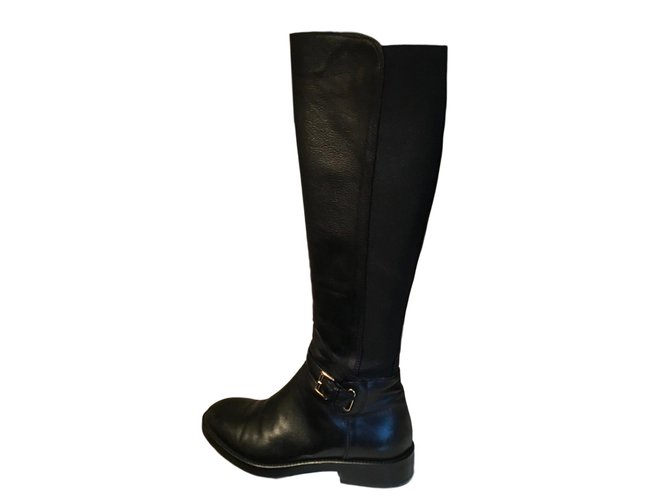 Autre Marque rider boots Black Leather  ref.85121
