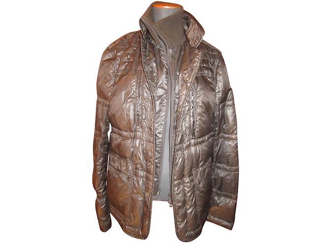 Moncler Down Jacket Brown