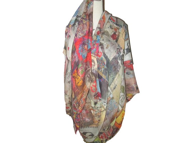 Autre Marque Unzerbrechlicher Evolution Schal XL Modell GRAFFITI