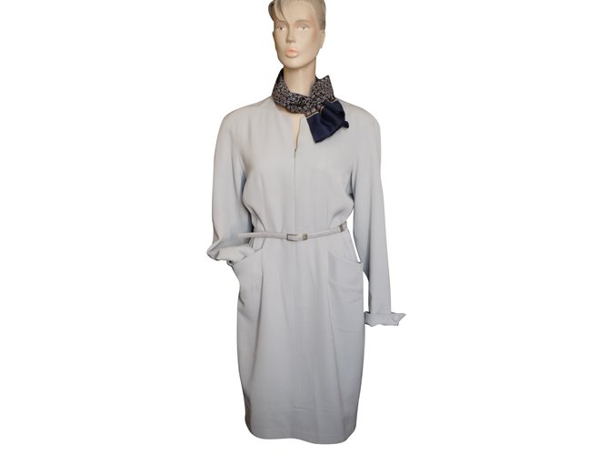 Autre Marque Dresses Grey Wool  ref.85317