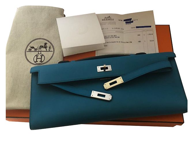 Hermès Kelly Cut Bleu Marine
