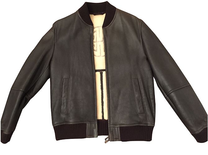 Hugo Boss Bomber Lederjacke
