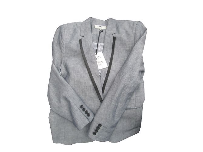 Blazer MKT studio Blu Navy in Lino e Cotone