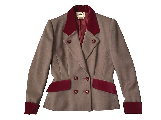Hermès Blazer Wolle