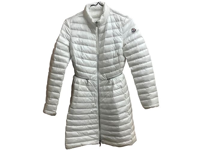 Giacca Moncler Bianca Perla XS Bianco