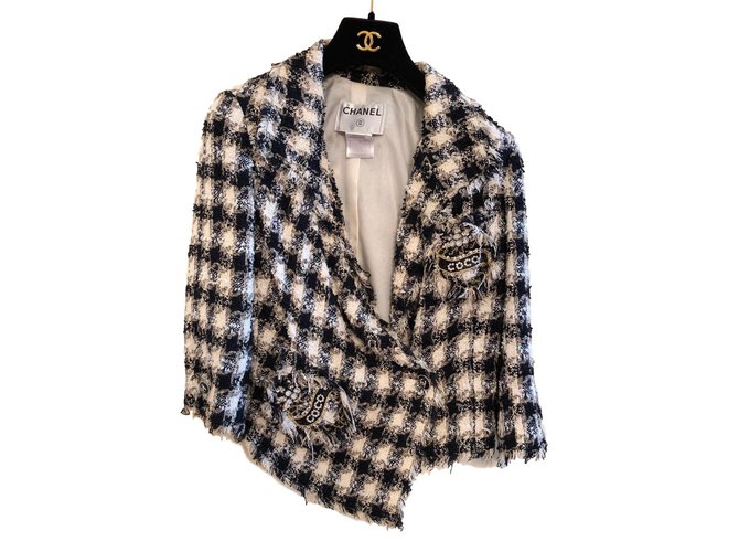 Chanel Jackets Multiple colors Tweed  ref.115361