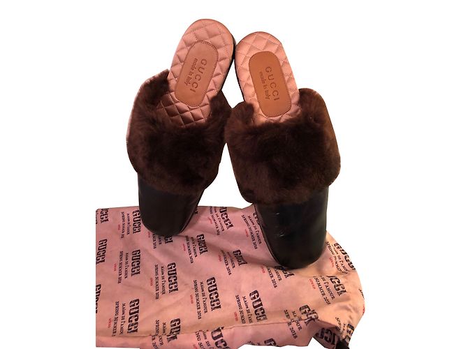 Mocassini Gucci Princetown in pelle nera Nero