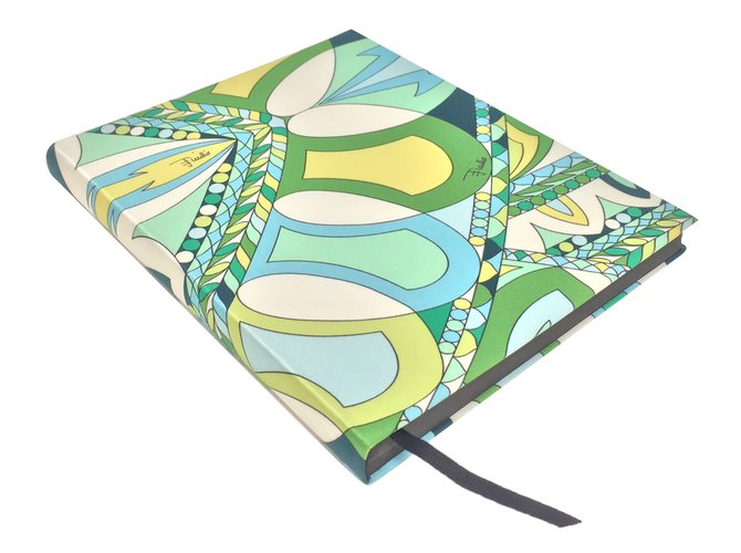 Emilio Pucci Notebook Multiple colors Silk  ref.85973