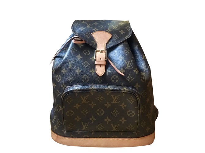 Louis Vuitton Backpack Brown  ref.85996