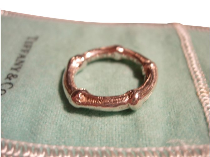 Autre Marque Tiffany & Co-Vintage-Ring aus Bambus. in Silber 925/000 Geld  ref.86010