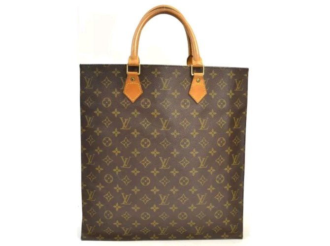 Louis Vuitton Pari plat pm Marrone Beige Pelle Tela  ref.86137