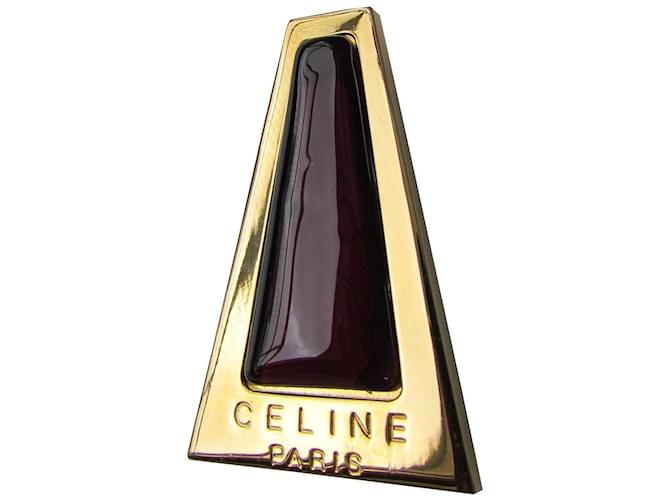 Céline Alfinetes e broches Dourado Metal  ref.86223