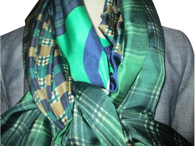 Pierre Louis Mascia Double-sided scarf Multiple colors Silk Cashmere  ref.86365