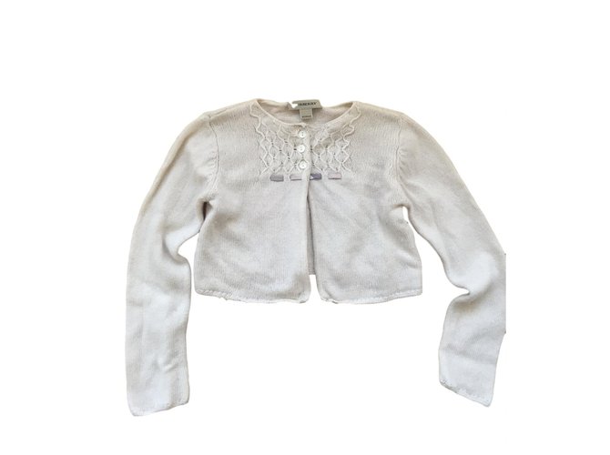 Burberry Kaschmir-Cardigan Eggshell Aus weiß 