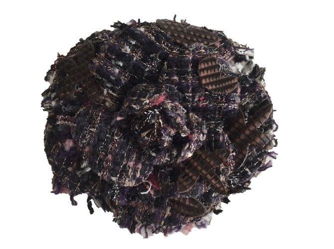 Chanel Pins e spille Multicolore Tweed  ref.86491