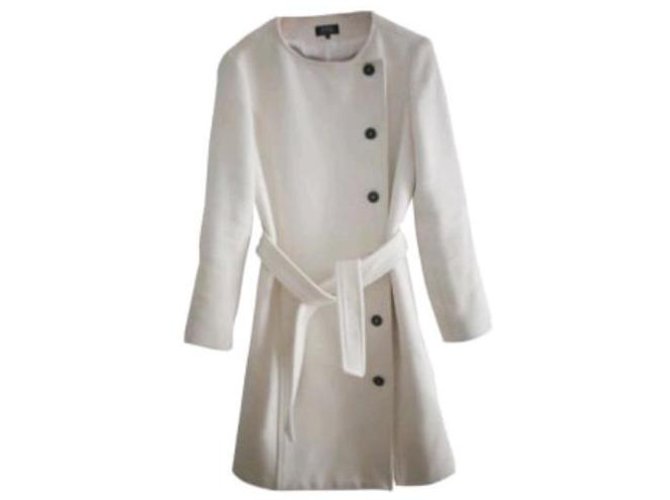 Beige APC coat Cotton  ref.86525