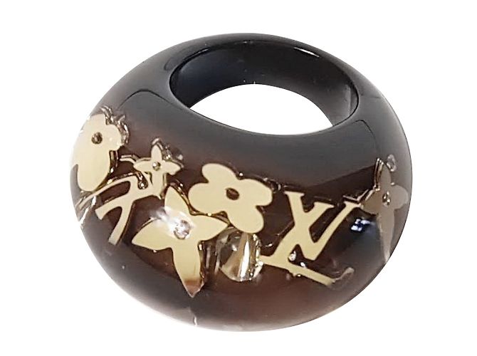 Louis Vuitton Ringe Dunkelbraun Harz