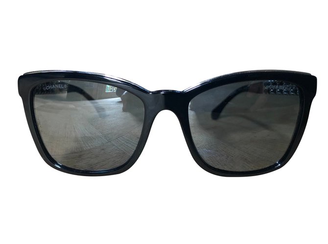 Chanel Oculos escuros Preto  ref.86606