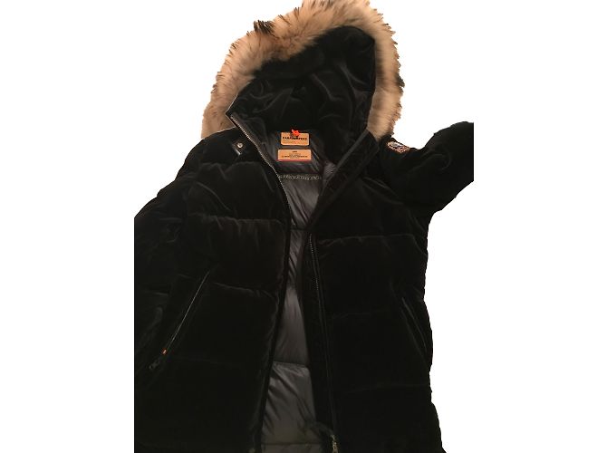 Cappotto Parajumpers in velluto nero L