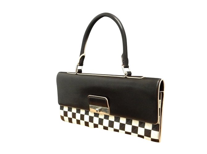 Louis Vuitton Damier Mosaic Collection bag Black  ref.86893