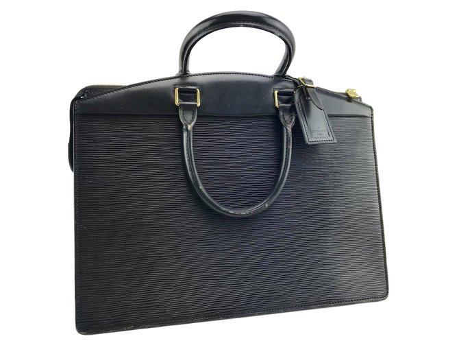 Louis Vuitton Riviera Black Leather  ref.86952