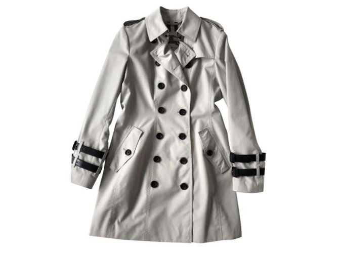 Burberry Trench coats Beige Cotton  ref.86965