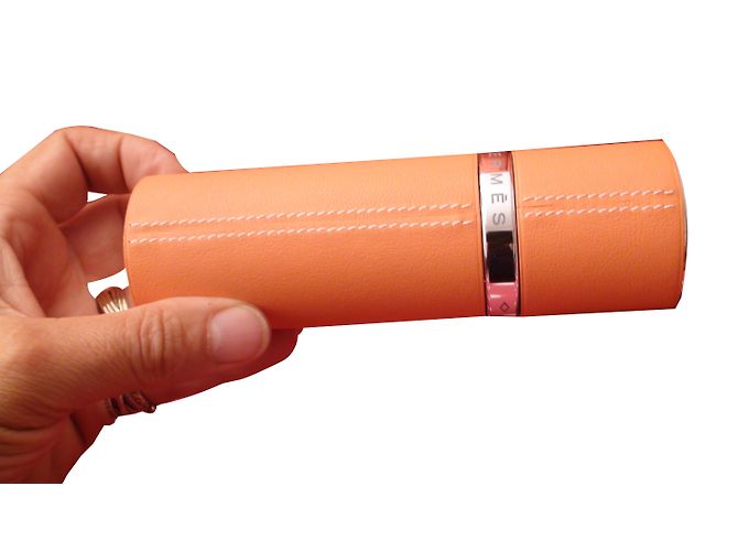 Hermès Spray bottle Orange Leather