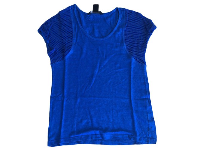 Marc by Marc Jacobs T-Shirt Blau Baumwolle  ref.87125
