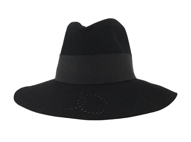 Chanel Hats Black  ref.87232